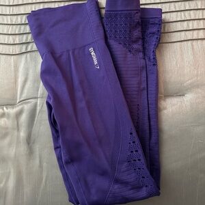 Gymshark Dark Purple Activewear Leggings